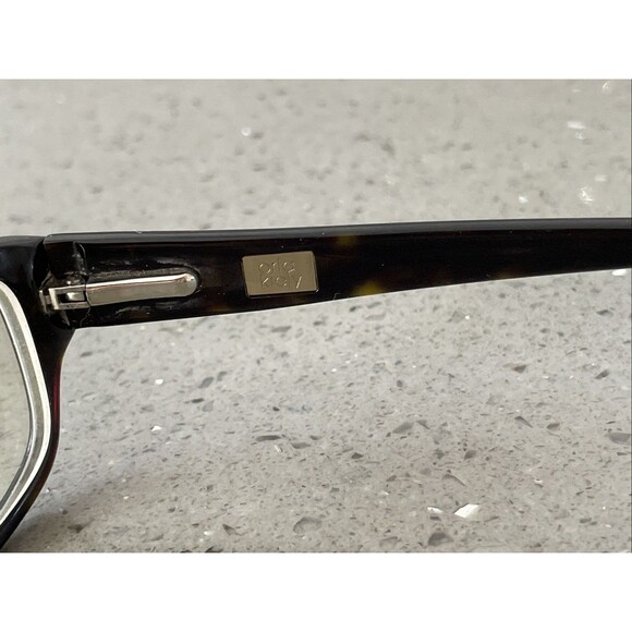 Orla Kiely VOK018K Eyeglasses Frames Only COL 0722 140 full rim rectangle brown - Picture 3 of 11